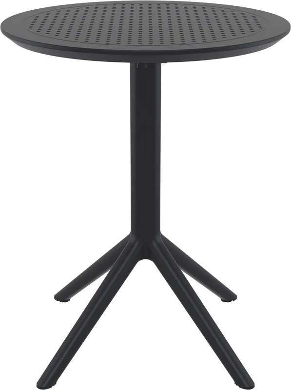 SKY Bord – Runt cafébord med vikbar bordsskiva — produktbild 2