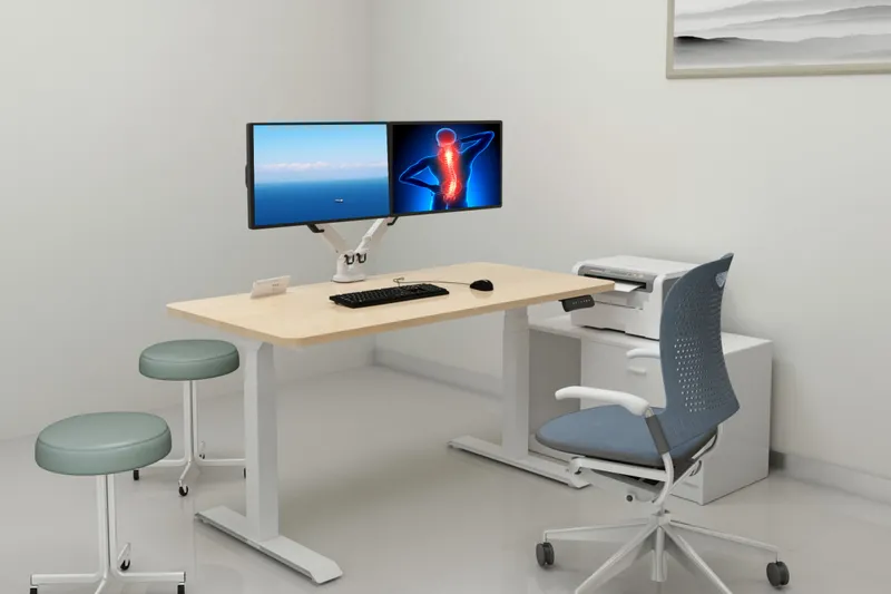 Monitorarm EASY för 2 skärmar — produktbild 6