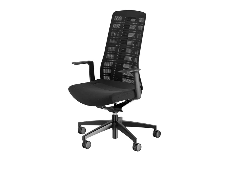 PUREis3 Kontorsstol – Svart mesh — produktbild 2