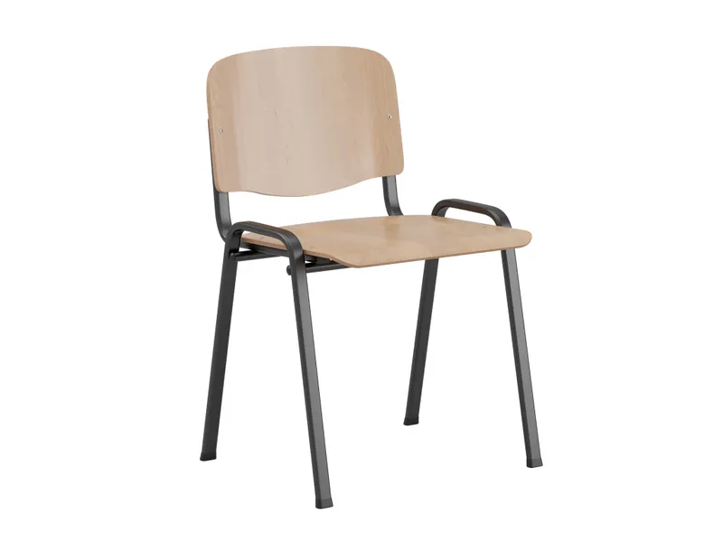 Sofie – Stapelbar stol i björkplywood — produktbild 2