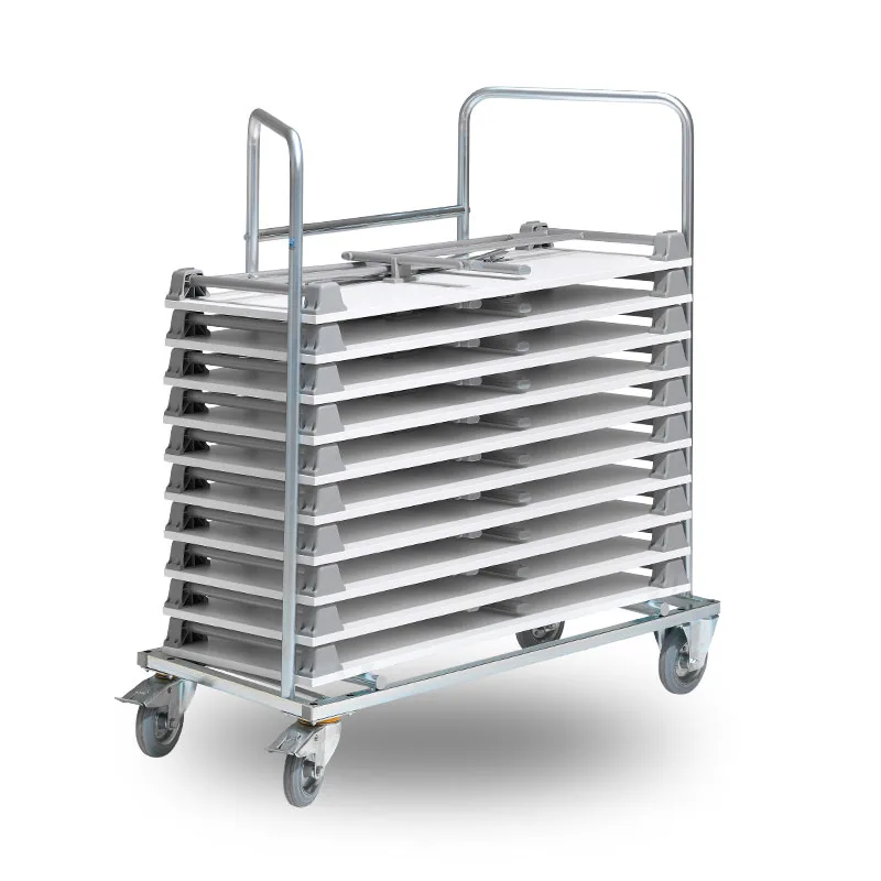 Bordsvagn fällbord transport och förvaring – Kongress — produktbild 3