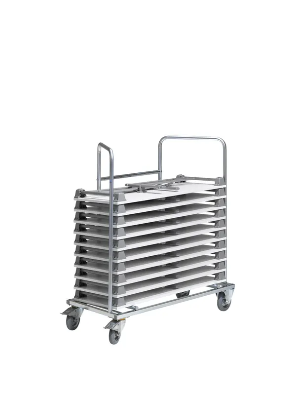 Bordsvagn fällbord transport och förvaring – Kongress — produktbild 2