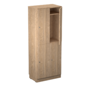 Origpic d c a — Personalskåp – 4 fack 660x420x1725 mm