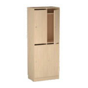 Origpic ad — Personalskåp – 4 fack med postfack 660x420x1725 mm