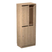 Origpic cae — Personalskåp – 4 fack med postfack 660x420x1725 mm