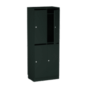 Origpic d fda — Personalskåp – 4 fack med postfack 660x420x1725 mm