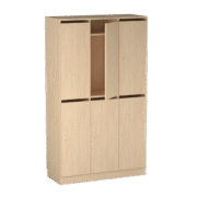 Origpic ca fc — Personalskåp – 6 fack med postfack 1000x420x1725 mm