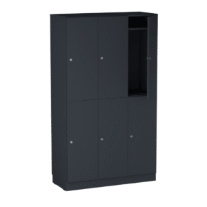 Origpic ea — Personalskåp – 6 fack  1000x420x1725 mm