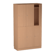 Origpic a — Personalskåp – 6 fack 1000x420x1725 mm