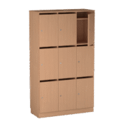 Origpic ed f — Personalskåp – 9 fack med postfack 1000x420x1725 mm