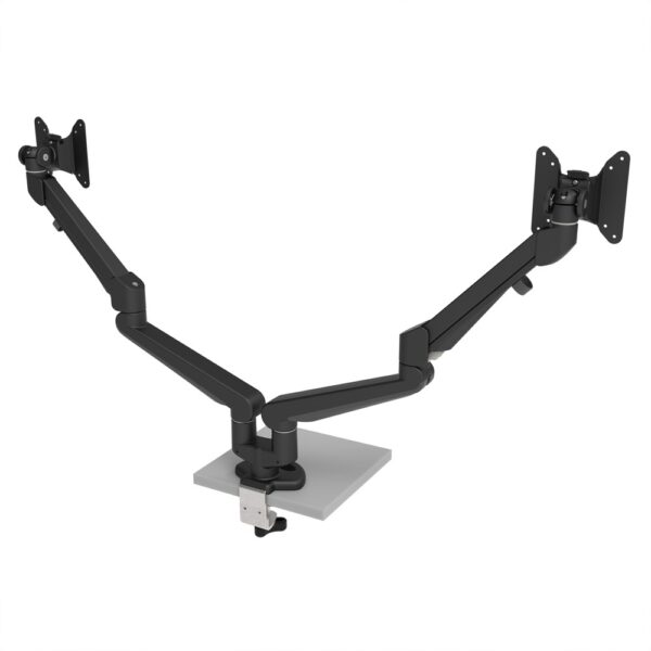 Origpic e — Elevate Dual Monitor Arm 52 – Gasfjädrad dubbel monitorarm 3–8 kg