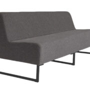 Origpic c d — Monte Carlo AIR 180 cm – 3-sits kontorssoffa med avtagbar klädsel