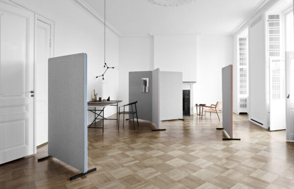 Origpic ba — Edge ljudabsorberande bordsskärm – Toppmonterad