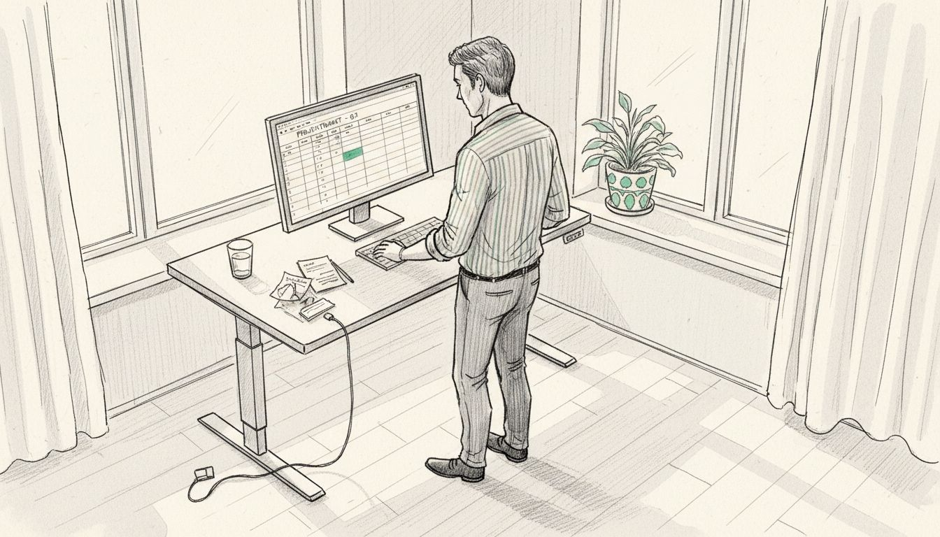 Varför höj- och sänkbart skrivbord lyfter arbetsmiljön