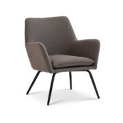 Origpic ff — Bankeryd fåtölj – Svart stativ med grå tyg