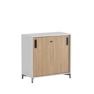 Origpic bee f — Småland Skjutdörrsskåp med metallfötter – 80 cm x 73,5 cm