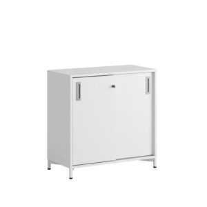 Origpic cf bff — Småland Skjutdörrsskåp med metallfötter – 80 cm x 73,5 cm