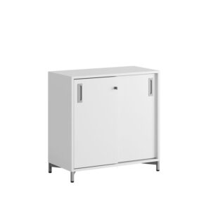 Origpic db c f — Småland Skjutdörrsskåp med metallfötter – 80 cm x 73,5 cm