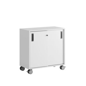 Origpic eee f — Småland Skjutdörrsskåp med hjul – 80×81 cm