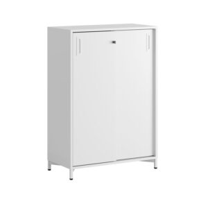 Origpic d — Småland Skjutdörrsskåp med metallfötter – 80×115,5 cm