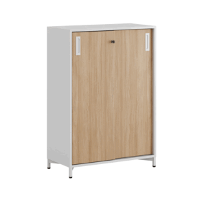 Origpic a — Småland Skjutdörrsskåp med metallfötter – 80×115,5 cm