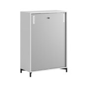 Origpic d — Småland Skjutdörrsskåp med metallfötter – 80×115,5 cm