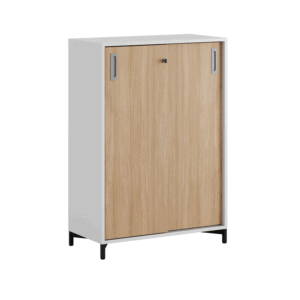Origpic a cc d — Småland Skjutdörrsskåp med metallfötter – 80×115,5 cm