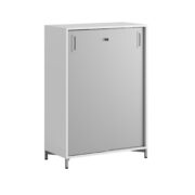 Origpic a db c — Småland Skjutdörrsskåp med metallfötter – 80×115,5 cm