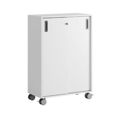 Origpic cf a — Småland Skjutdörrskåp vit med hjul – 120×81 cm