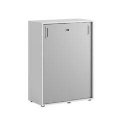 Origpic dc e — Småland Skjutdörrsskåp med plastfötter – 80 cm x 109 cm