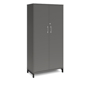 Origpic b — Bokhylla med dörrar DNA – MÖRKGRÅ – 3 storlekar. Från: