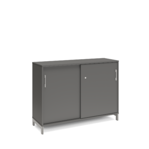 Origpic b — Skåp med skjutdörrar – Bredd 1200 mm | DNA – Mörkgrå | 3 storlekar