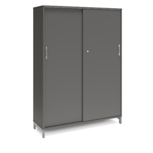 Origpic a bbe — Skåp med skjutdörrar – Bredd 1200 mm | DNA – Mörkgrå | 3 storlekar