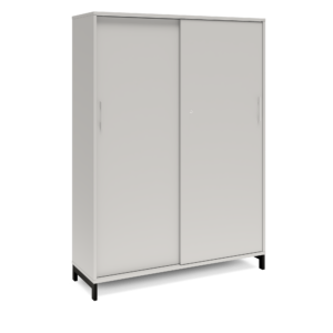 Origpic d — Skåp med skjutdörrar 1200 mm – DNA – Ljusgrå