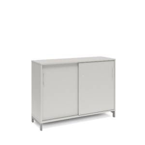 Origpic fb — Skåp med skjutdörrar 1200 mm – DNA – Ljusgrå