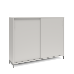 Origpic c — Skåp med skjutdörrar 1600 mm – DNA – Ljusgrå