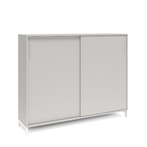 Origpic ccdaca — Skåp med skjutdörrar 1600 mm – DNA – Ljusgrå