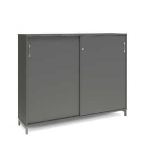Origpic — Skåp med skjutdörrar 1600 mm – DNA – Mörkgrå