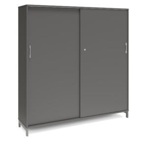 Origpic d — Skåp med skjutdörrar 1600 mm – DNA – Mörkgrå