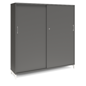 Origpic d — Skåp med skjutdörrar 1600 mm – DNA – Mörkgrå