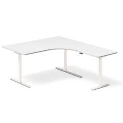 Origpic e — Höj och sänkbart hörn skrivbord DNA – 1600 x 1800/2000/2200