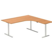 Origpic c — Höj och sänkbart hörn skrivbord DNA – 1800 x 1800/2000/2200