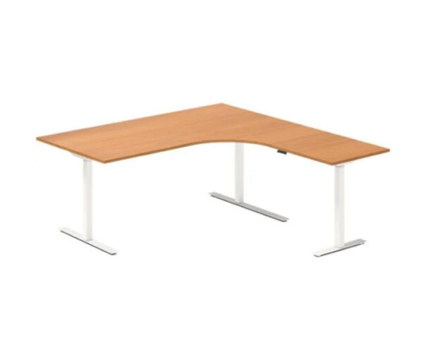 Origpic d — Höj och sänkbart hörn skrivbord DNA – 1800 x 1800/2000/2200