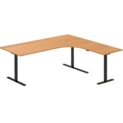 Origpic a d — Höj- och sänkbart hörn skrivbord DNA – 2000 mm x 1800/2000/2200 mm