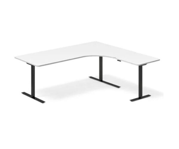 Origpic dc — Höj- och sänkbart hörn skrivbord DNA – 2000 mm x 1800/2000/2200 mm