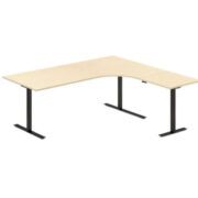 Origpic a b — Höj- och sänkbart hörn skrivbord DNA – 2000 mm x 1800/2000/2200 mm