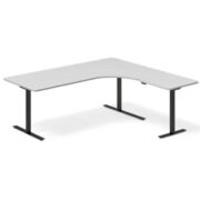 Origpic c e — Höj- och sänkbart hörn skrivbord DNA – 2000 mm x 1800/2000/2200 mm