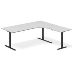 Origpic c e — Höj- och sänkbart hörn skrivbord DNA – 2000 mm x 1800/2000/2200 mm