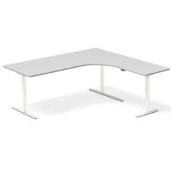 Origpic fecc d — Höj- och sänkbart hörn skrivbord DNA – 2000 mm x 1800/2000/2200 mm