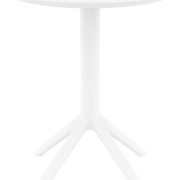 Origpic — SKY Bord – Runt cafébord med vikbar bordsskiva